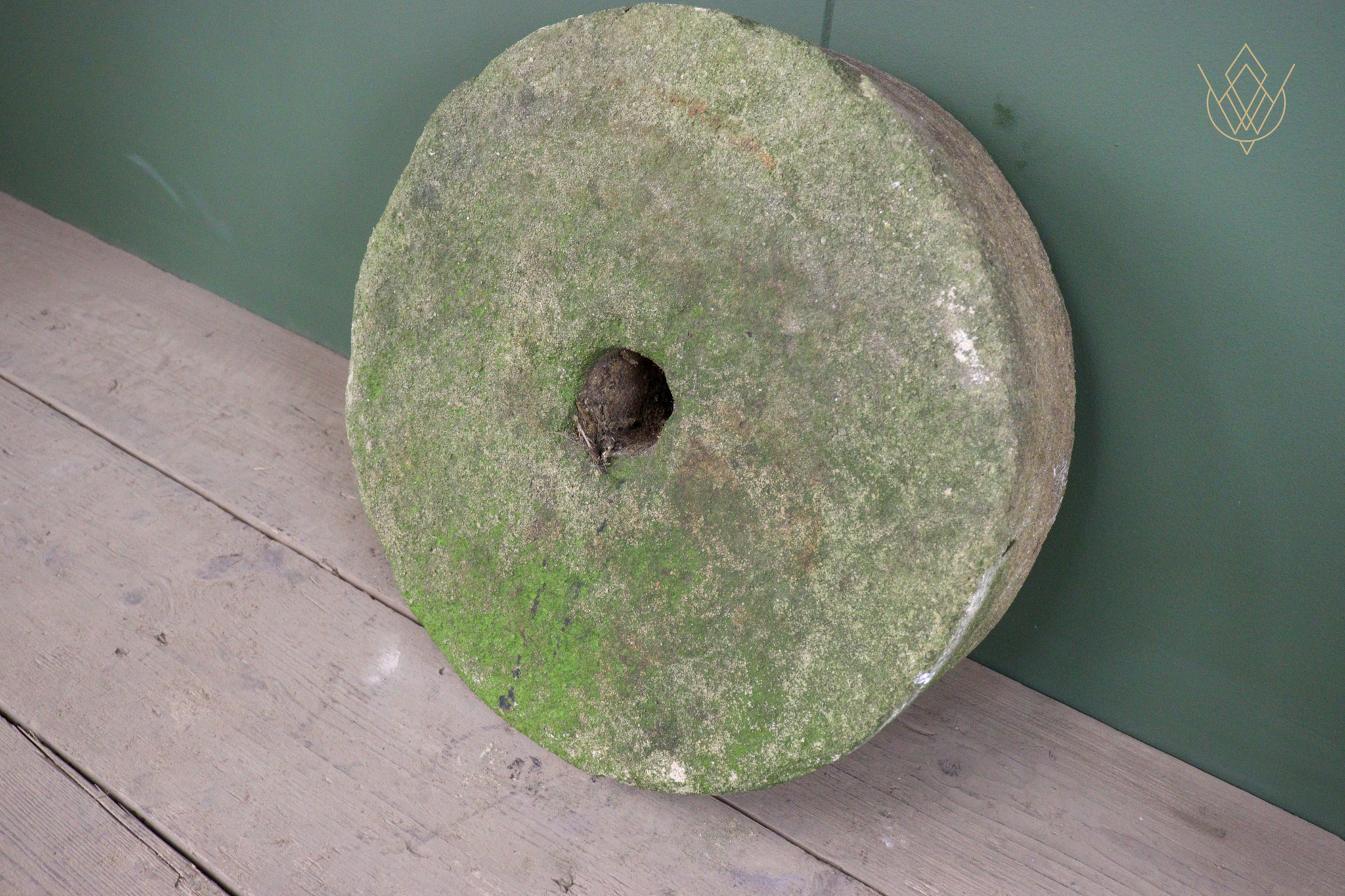 19th Century Gritstone Carved Stone Mill Wheel - WM12558 - Image 2