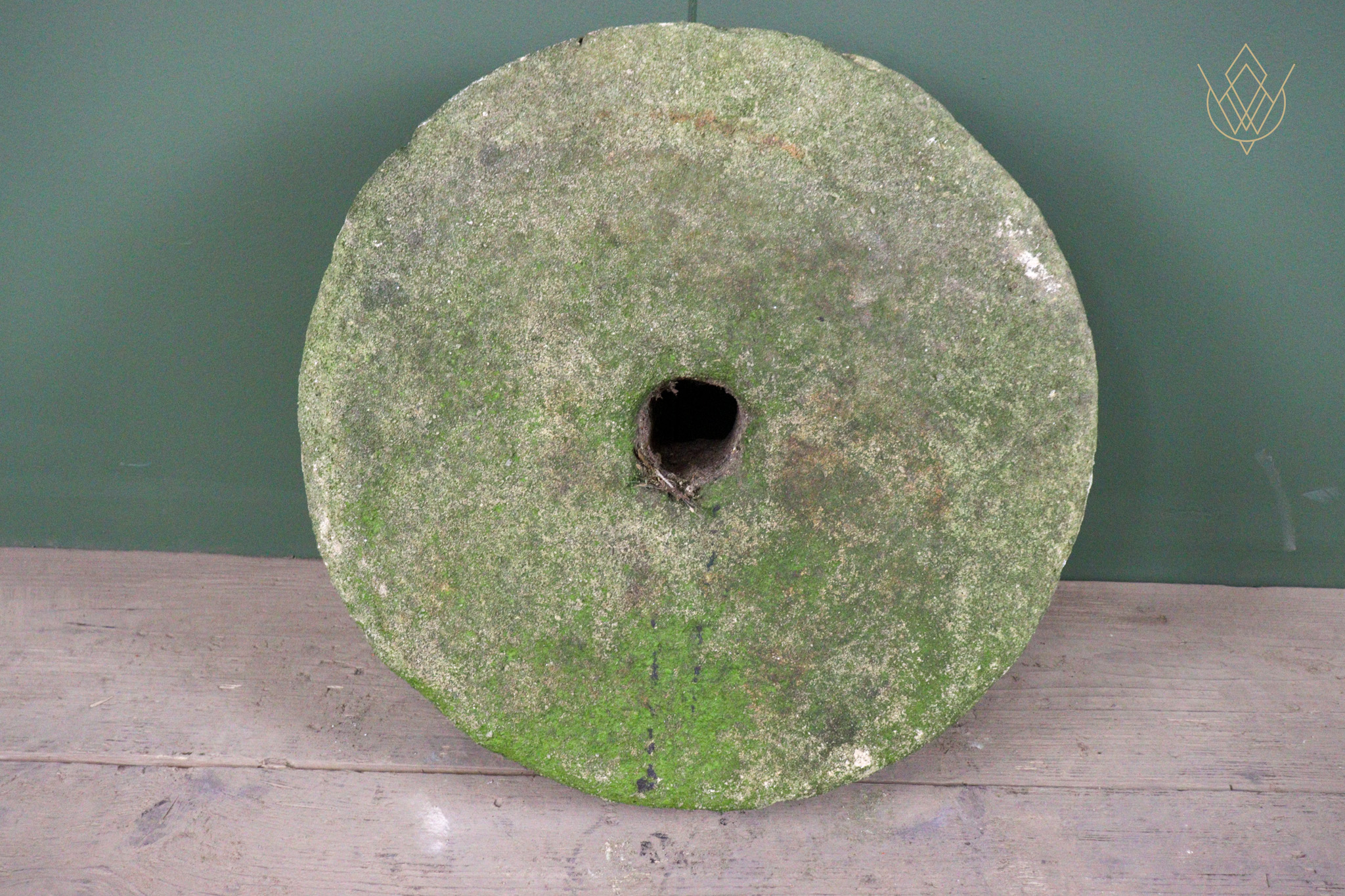 19th Century Gritstone Carved Stone Mill Wheel - WM12558 - Image 10