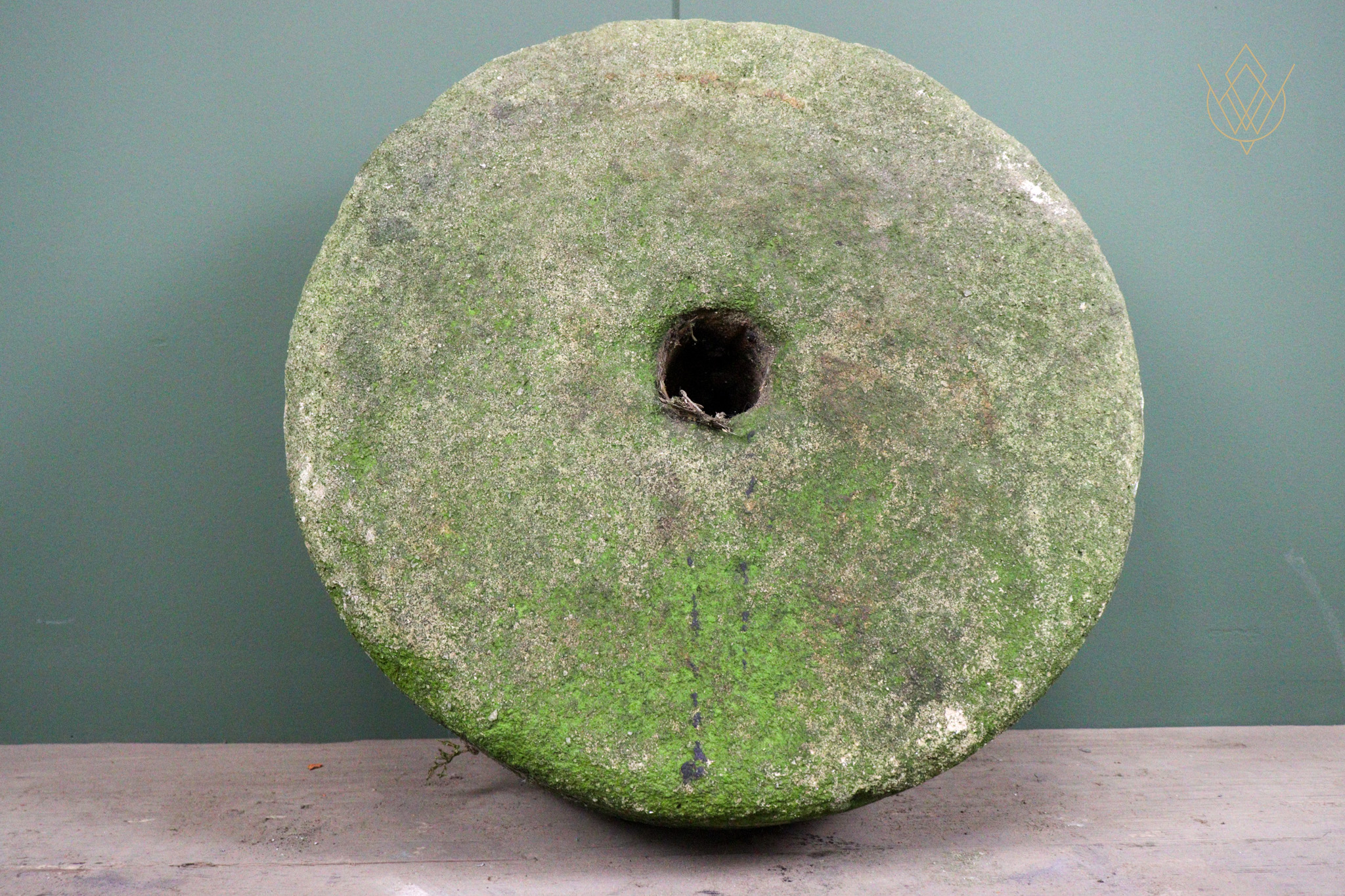 19th Century Gritstone Carved Stone Mill Wheel - WM12558 - Image 5