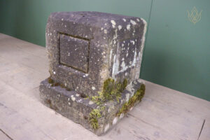 19th Century Sandstone Plinth/Carved Stone Pedestal - WM12560