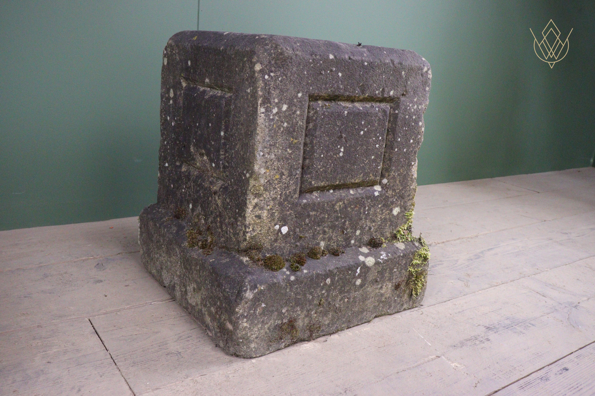 19th Century Sandstone Plinth/Carved Stone Pedestal - WM12560 - Image 2