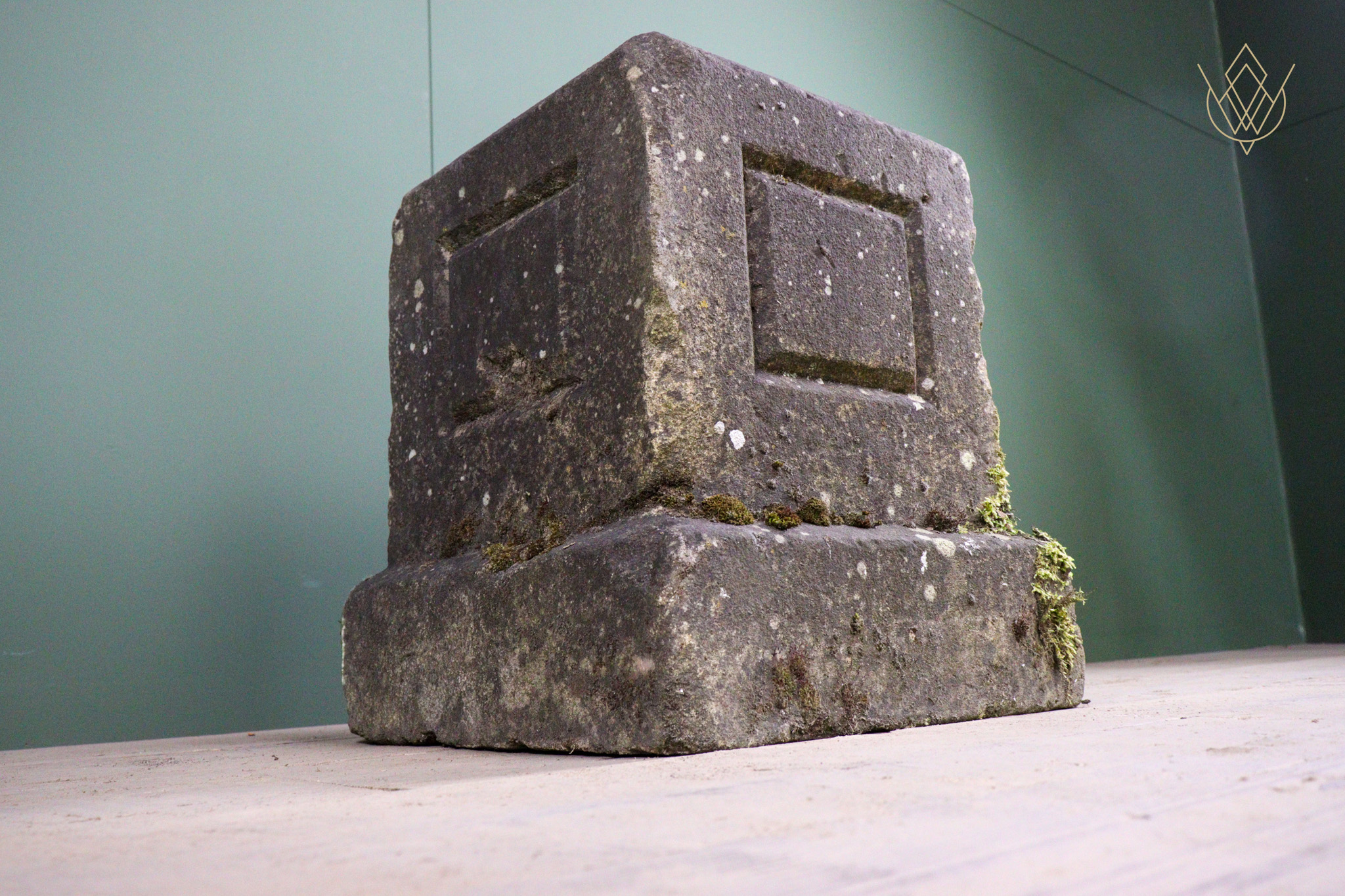 19th Century Sandstone Plinth/Carved Stone Pedestal - WM12560 - Image 5