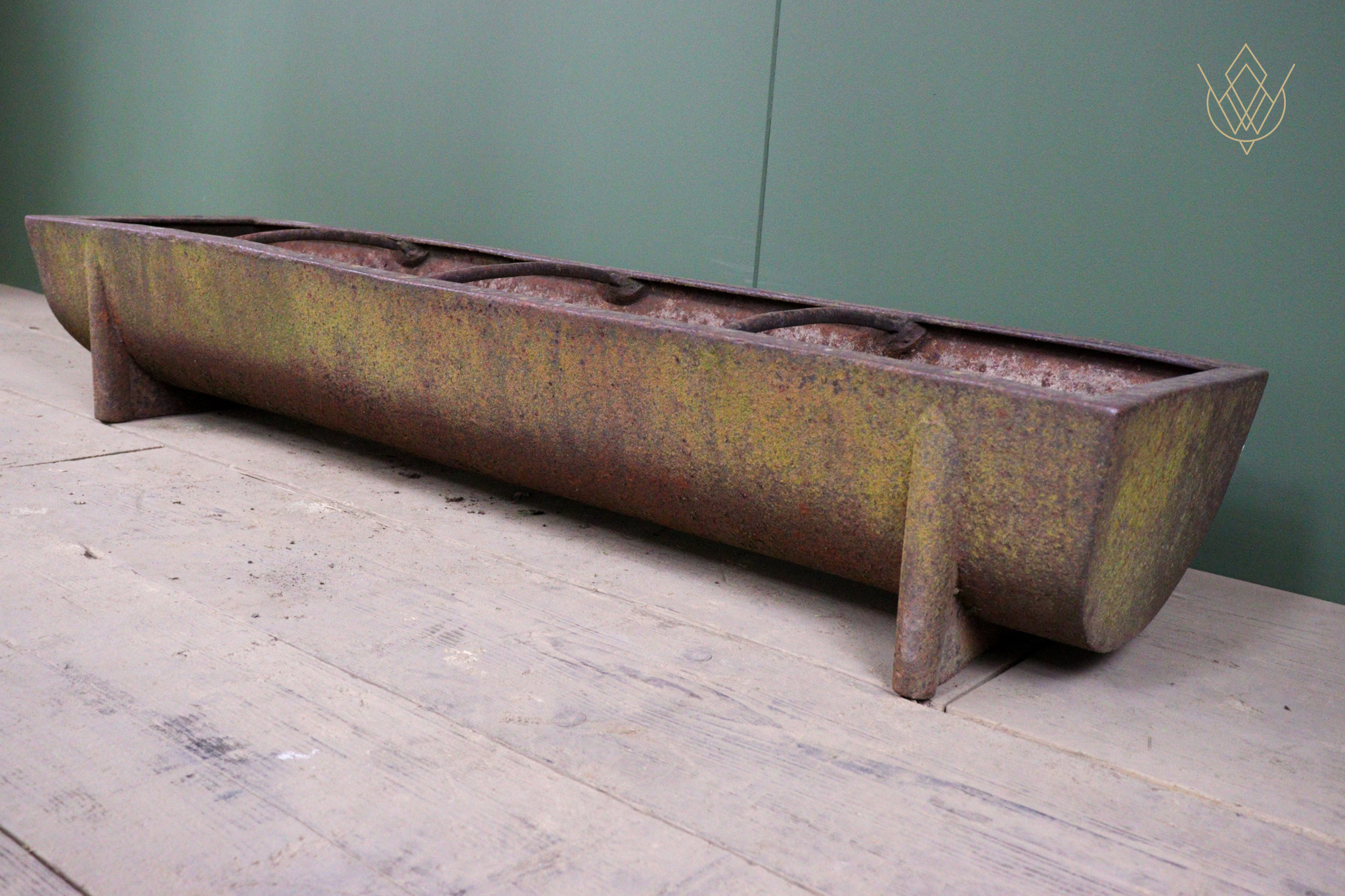 Antique Cast Iron Pig Trough on Feet - WM12564 - Image 5