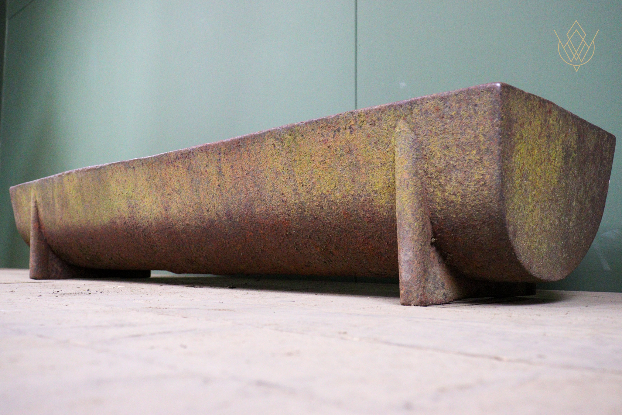 Antique Cast Iron Pig Trough on Feet - WM12564 - Image 2