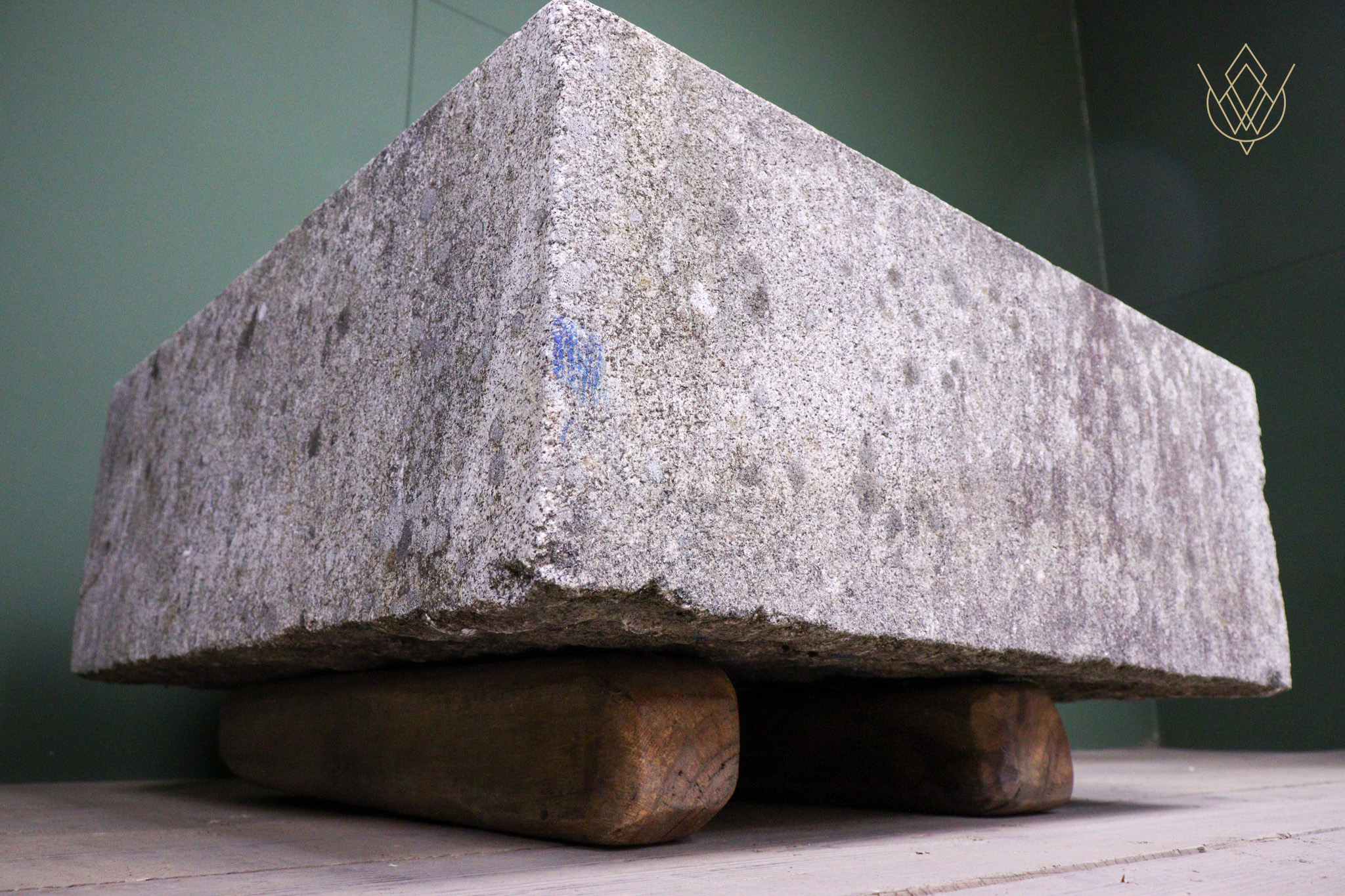 Large 19th Century White Granite Plinth - WM12574 - Image 2
