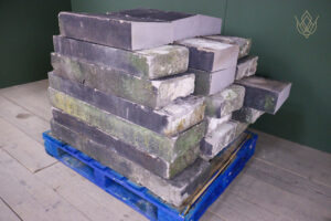 64.5ft - 12" Tapered Reclaimed Coping Stones - WM12575