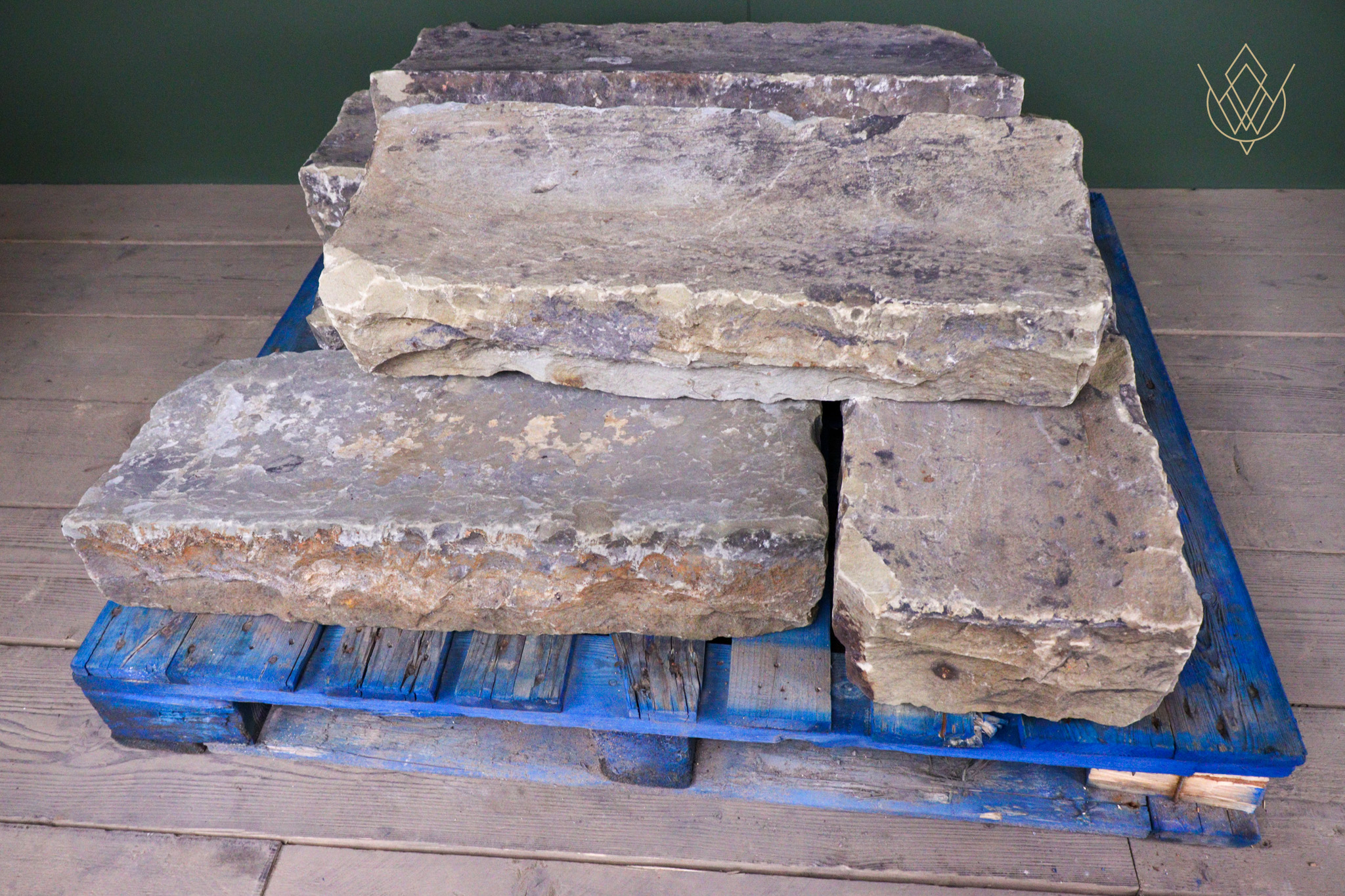 4.4m - Reclaimed York Stone Channel/Gullies - WM12578 - Image 9