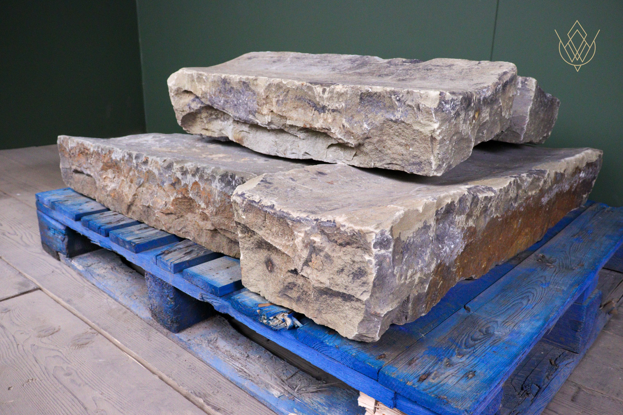 4.4m - Reclaimed York Stone Channel/Gullies - WM12578 - Image 6