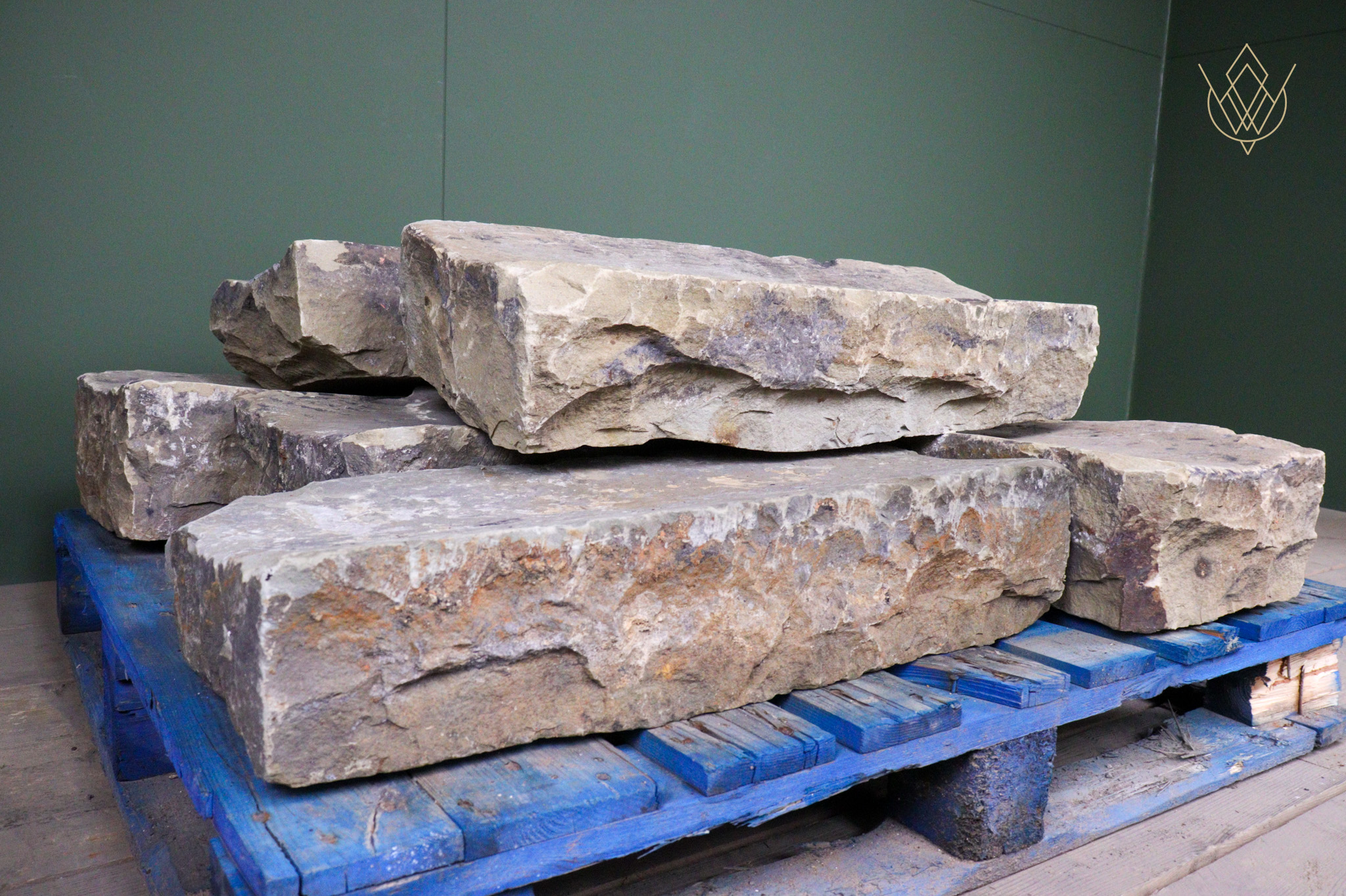 4.4m - Reclaimed York Stone Channel/Gullies - WM12578 - Image 3