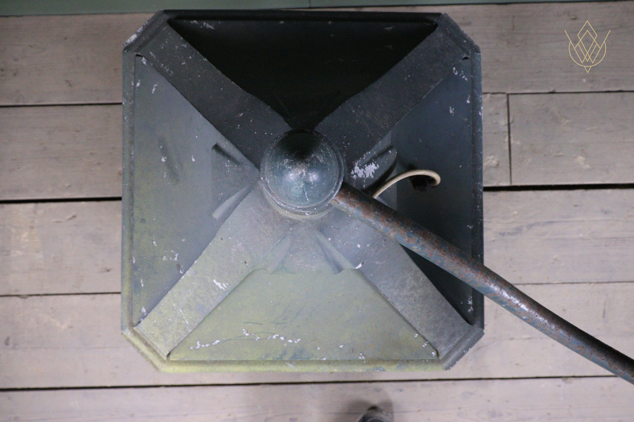 Large Wall Mounted Ansells Steel Lamp - WM12583 - Image 12