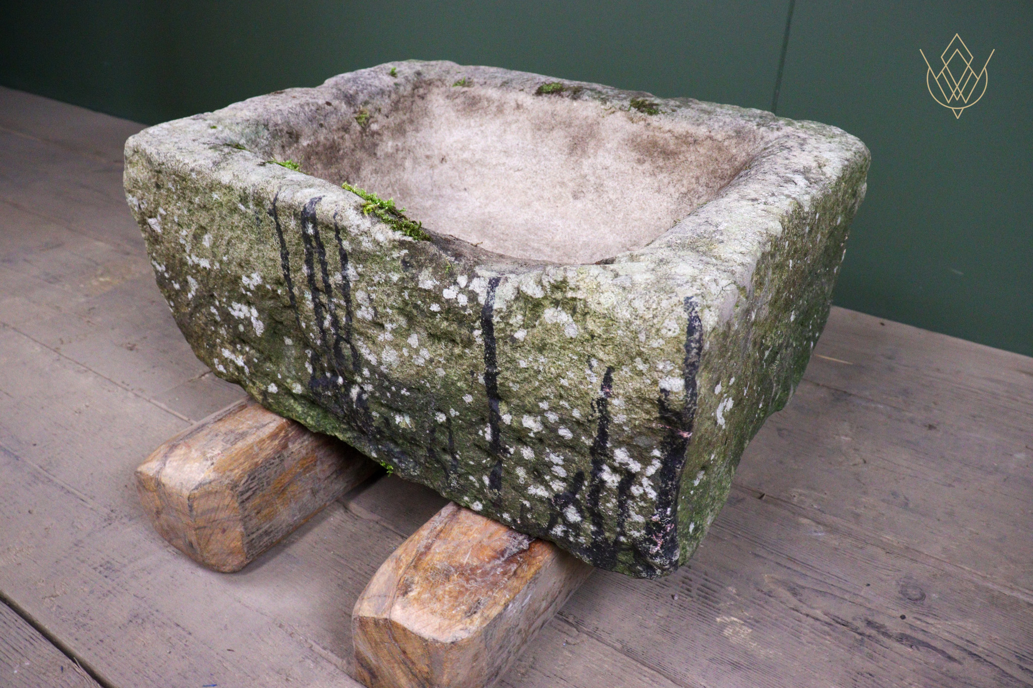 19th Century Sandstone Water Trough/Stone Planter - WM12584