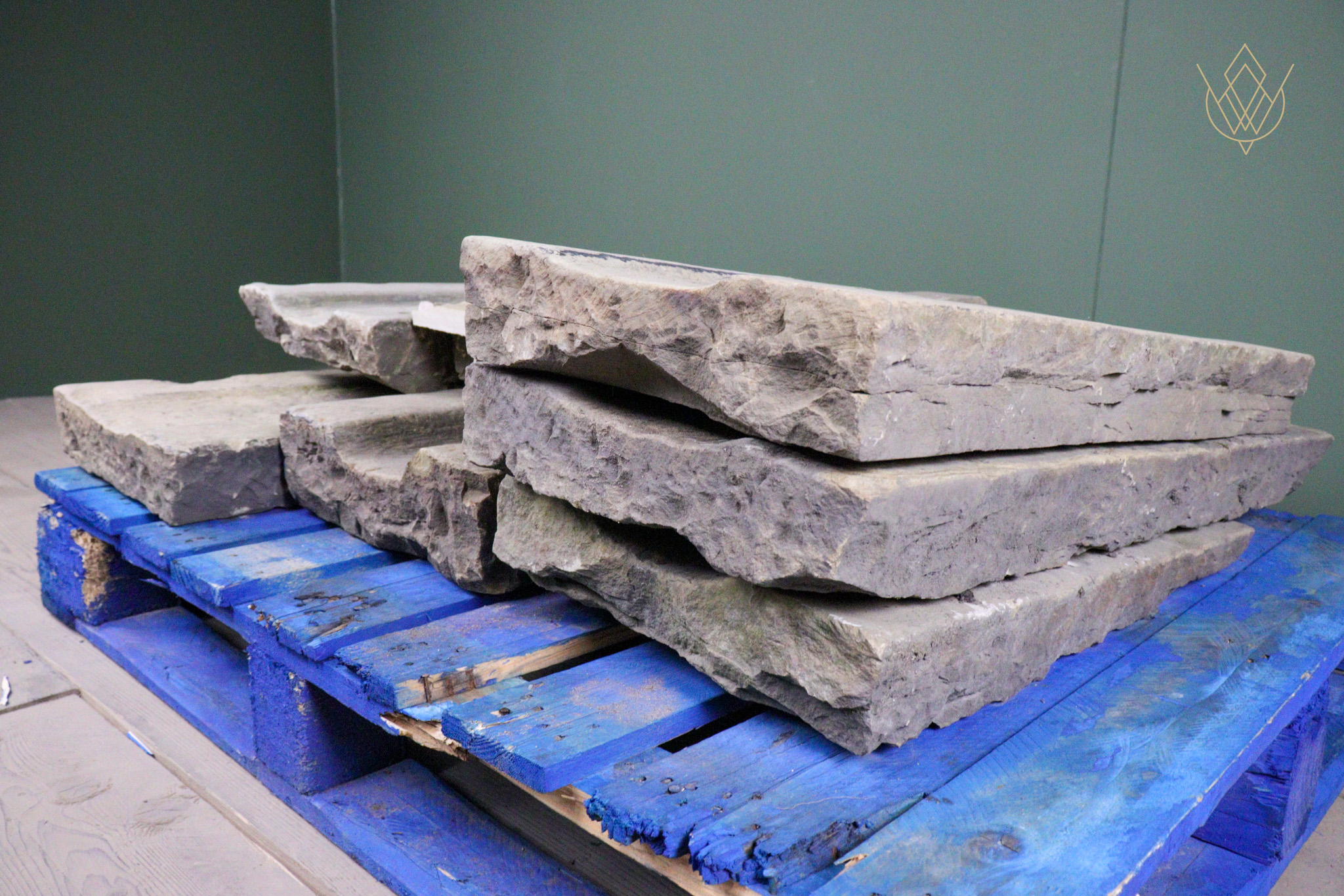 6m - 14" Wide Reclaimed York Stone Channel - WM12586 - Image 6