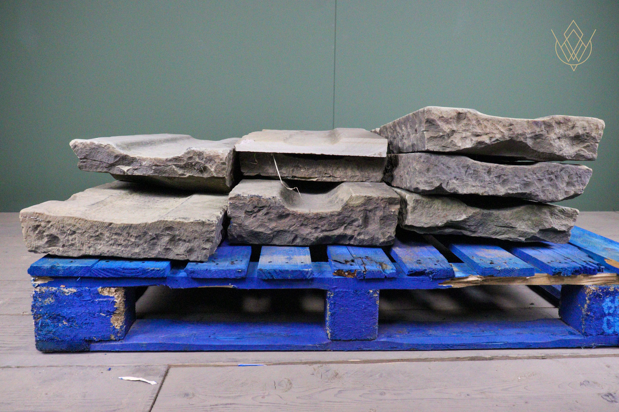 6m - 14" Wide Reclaimed York Stone Channel - WM12586 - Image 5