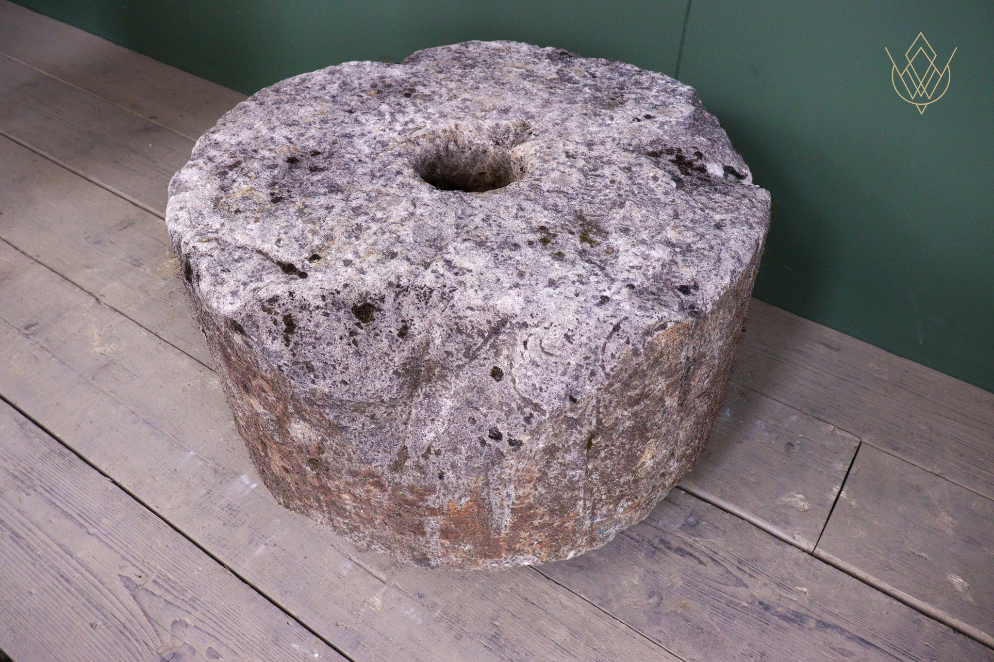 Large 19th Century Sandstone Mill Stone Wheel - WM12588