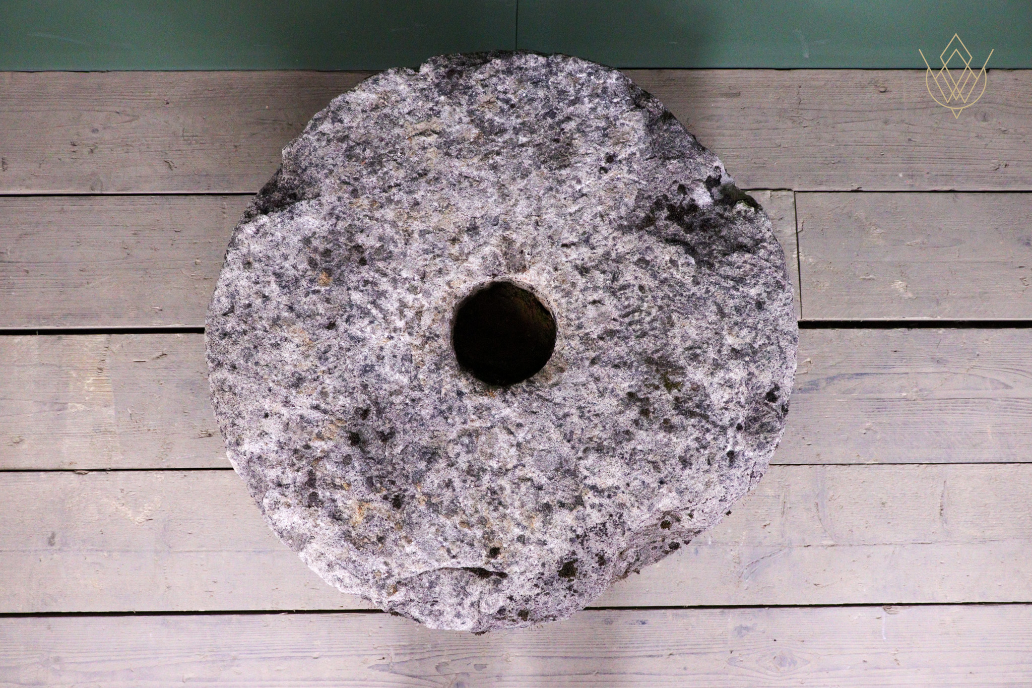 Large 19th Century Sandstone Mill Stone Wheel - WM12588 - Image 9