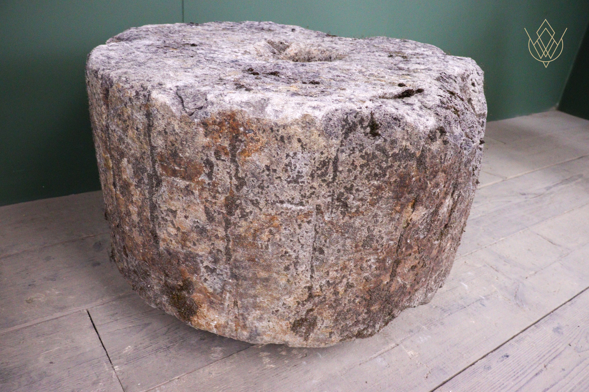Large 19th Century Sandstone Mill Stone Wheel - WM12588 - Image 6