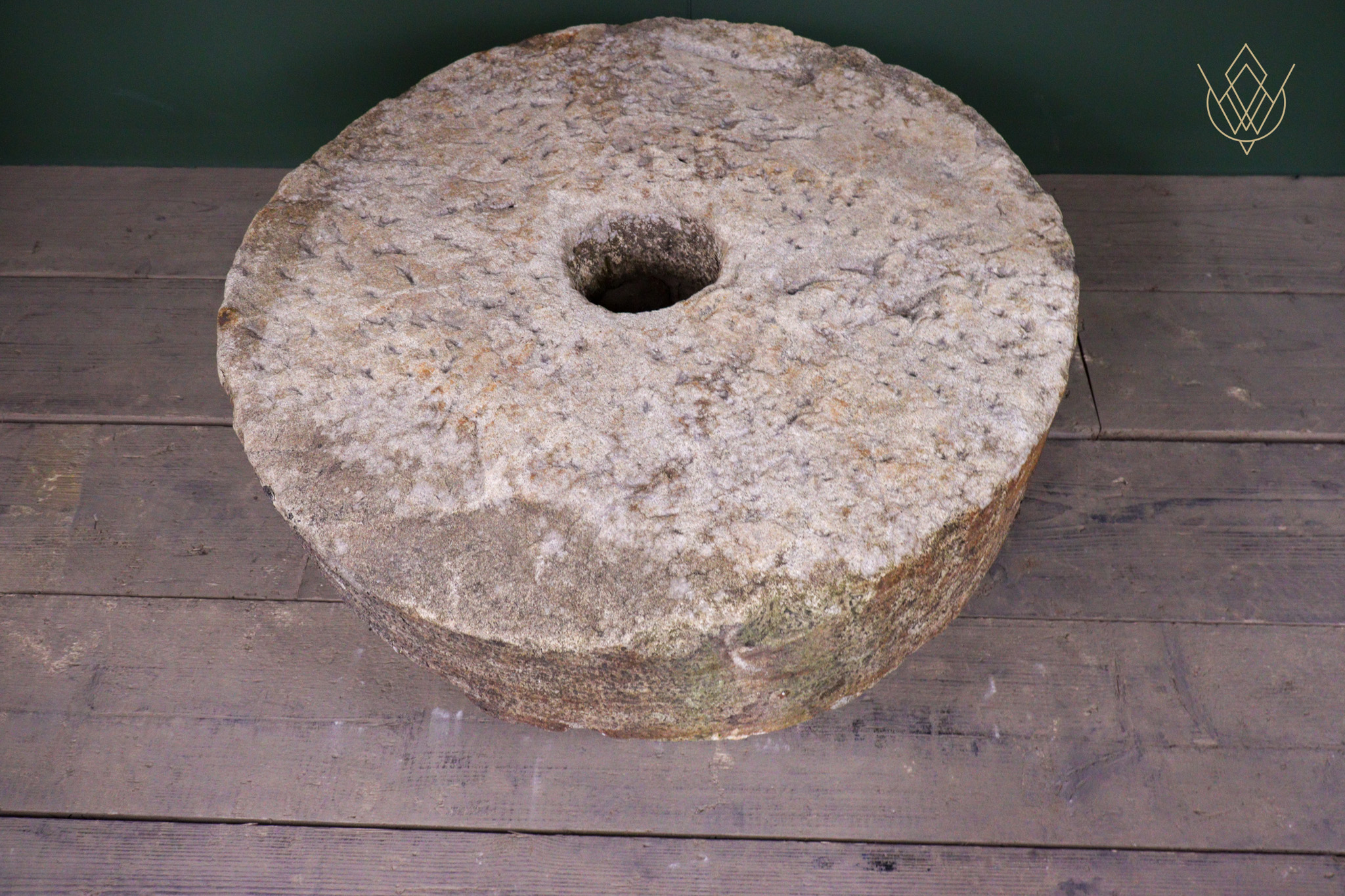 Large 19th Century Sandstone Mill Stone Wheel - WM12589 - Image 8