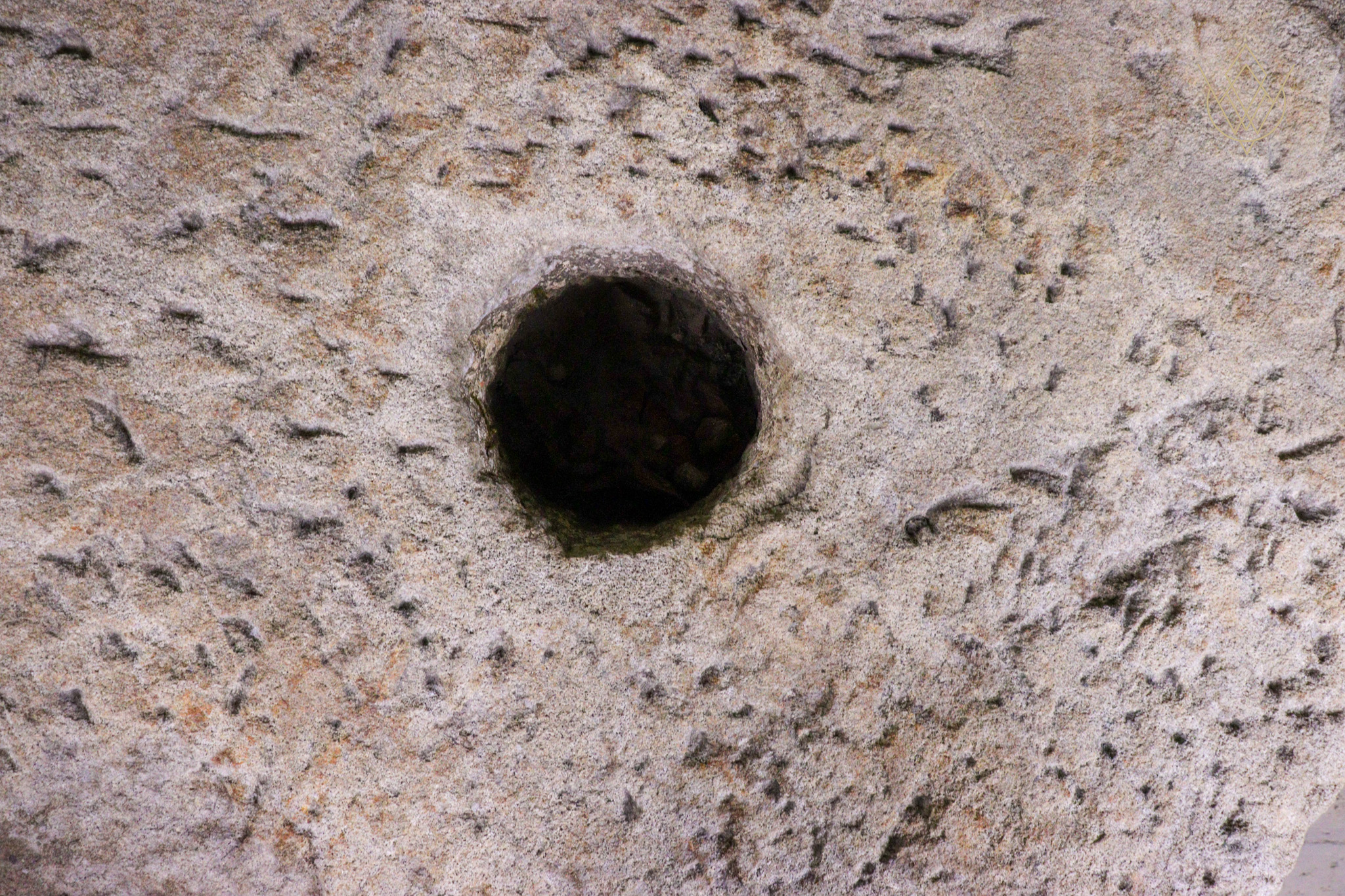 Large 19th Century Sandstone Mill Stone Wheel - WM12589 - Image 5