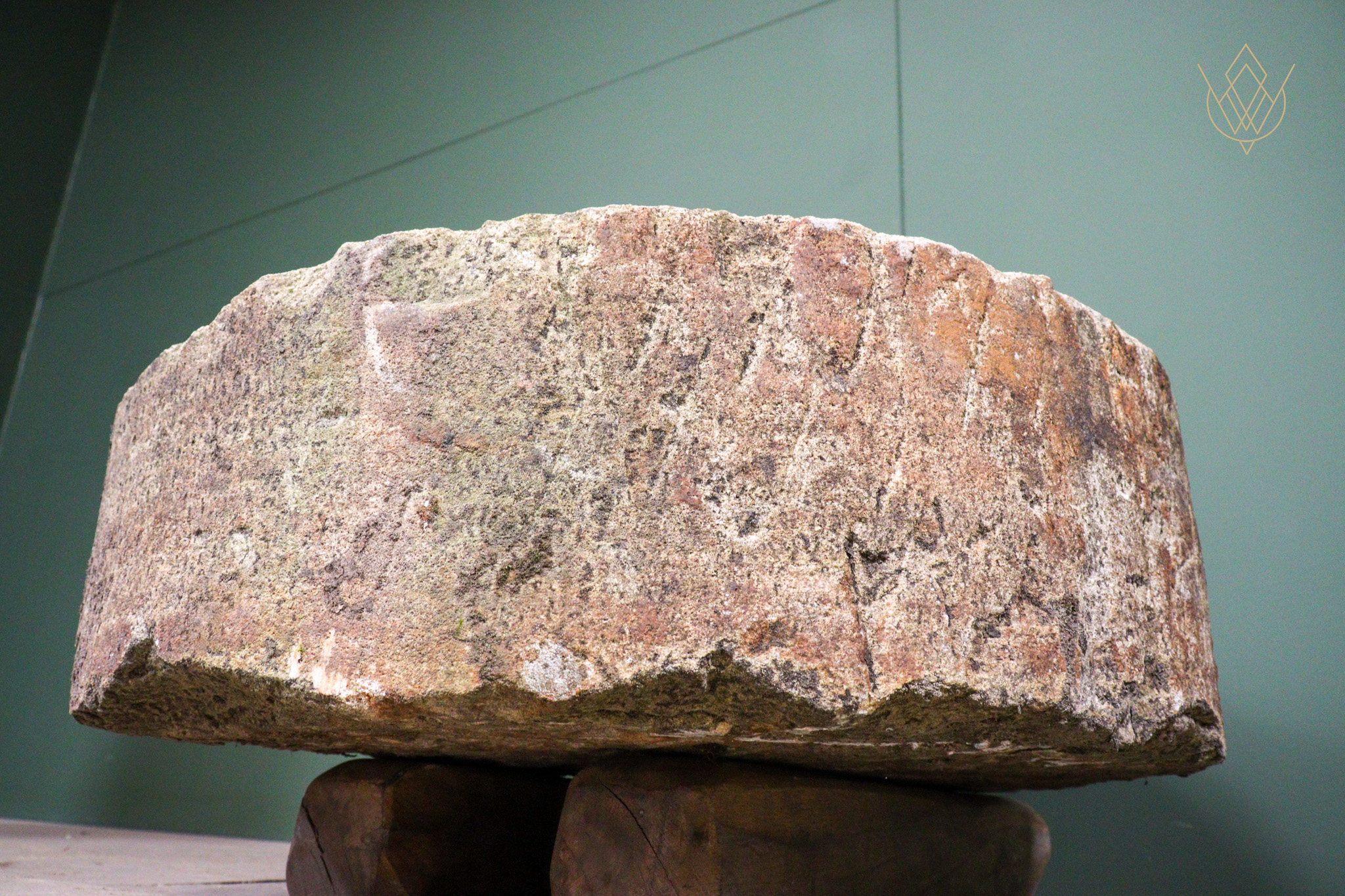 Large 19th Century Sandstone Mill Stone Wheel - WM12589 - Image 2