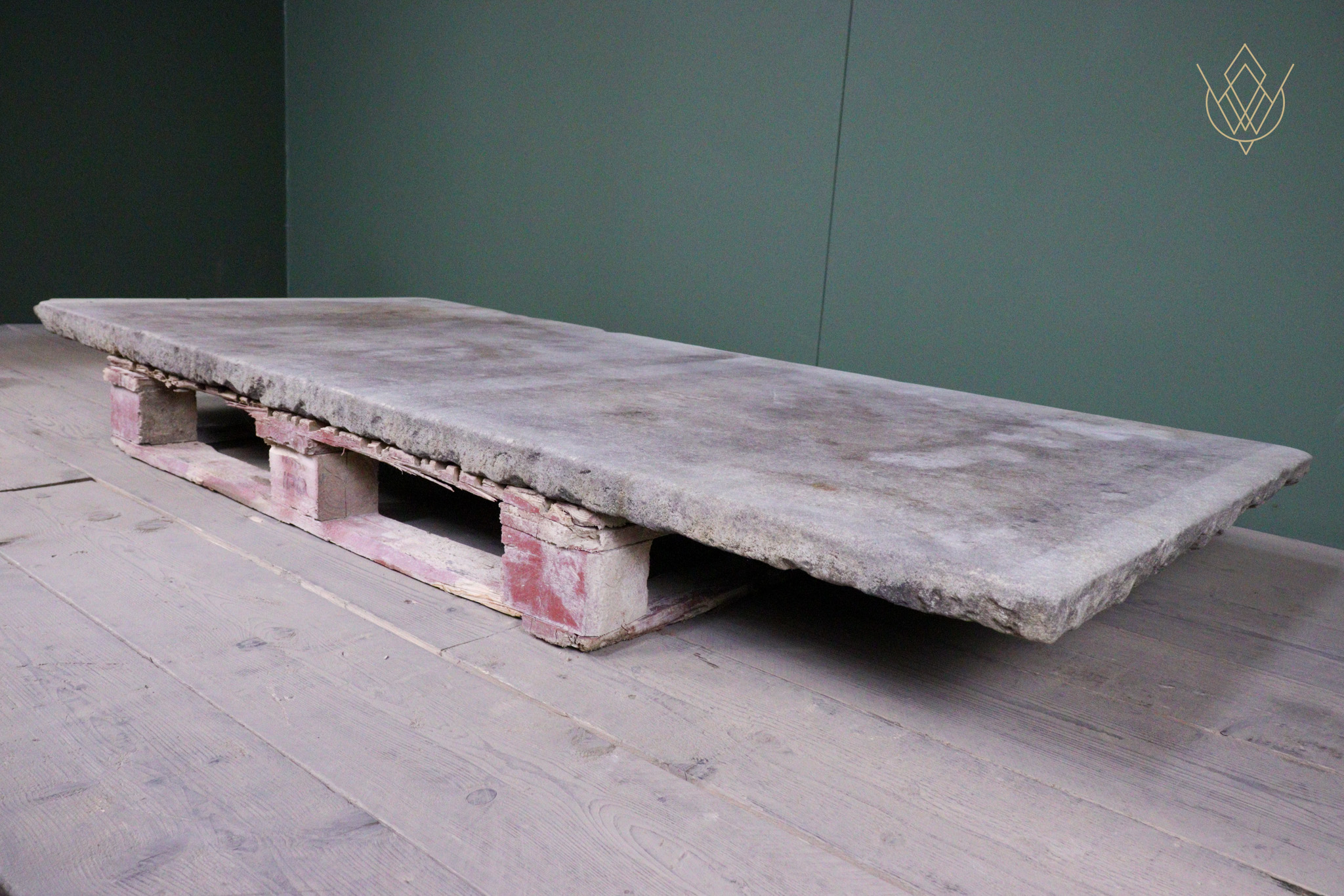 Large York Stone Table Top/Hearth/Step - WM12594 - Image 3