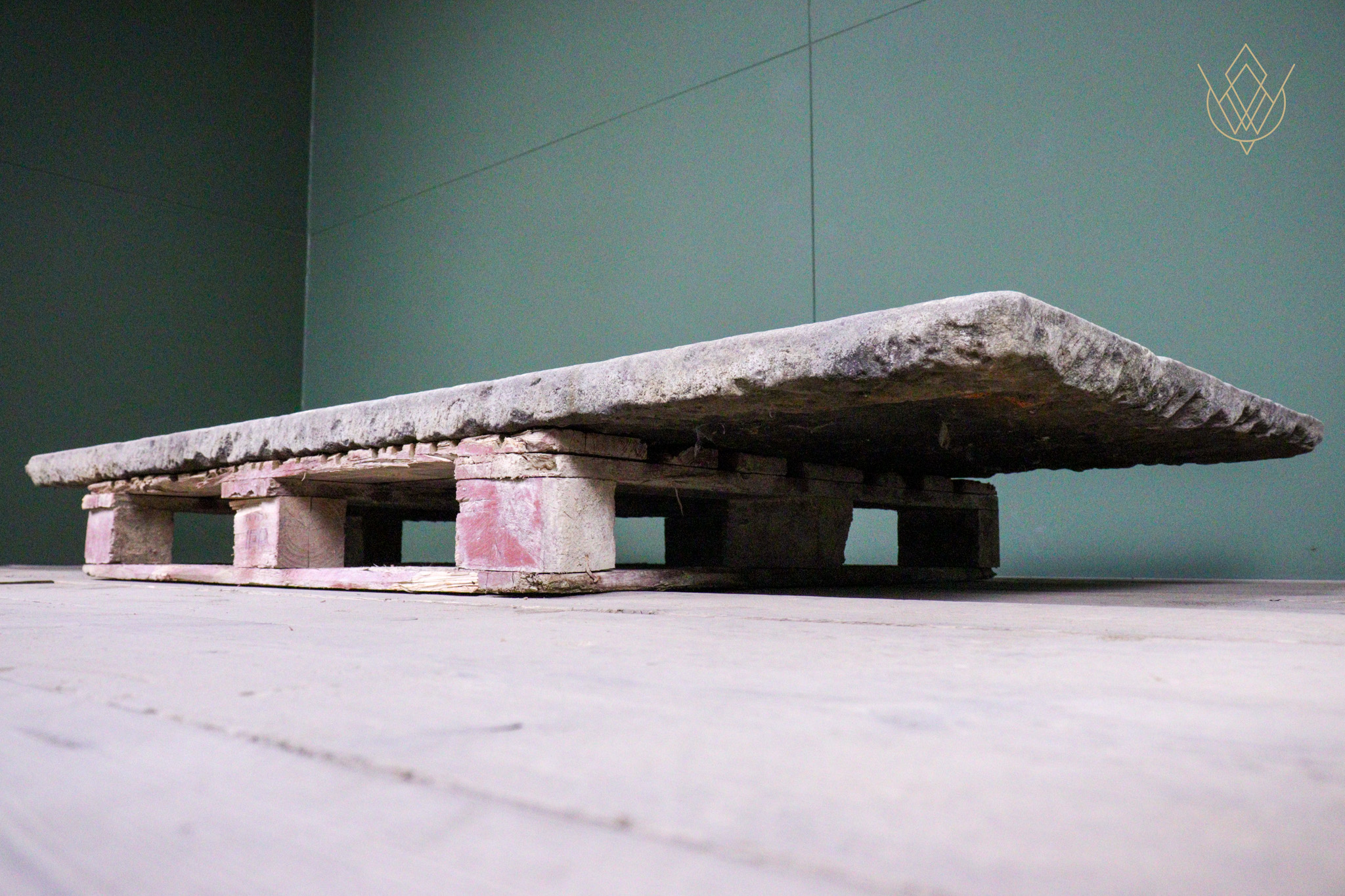 Large York Stone Table Top/Hearth/Step - WM12594 - Image 2