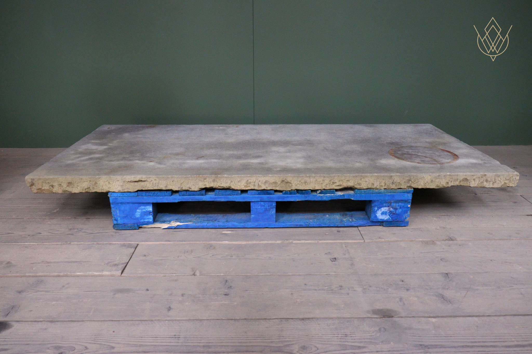 Large York Stone Table Top/Hearth/Step – WM12598 - Image 5