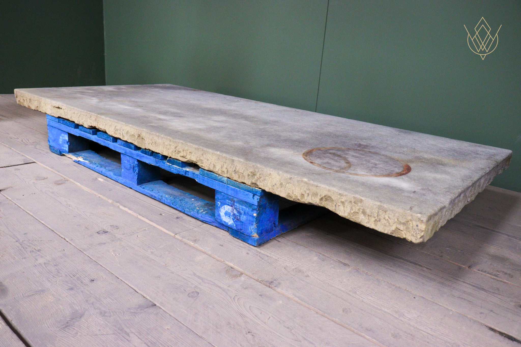 Large York Stone Table Top/Hearth/Step – WM12598 - Image 3