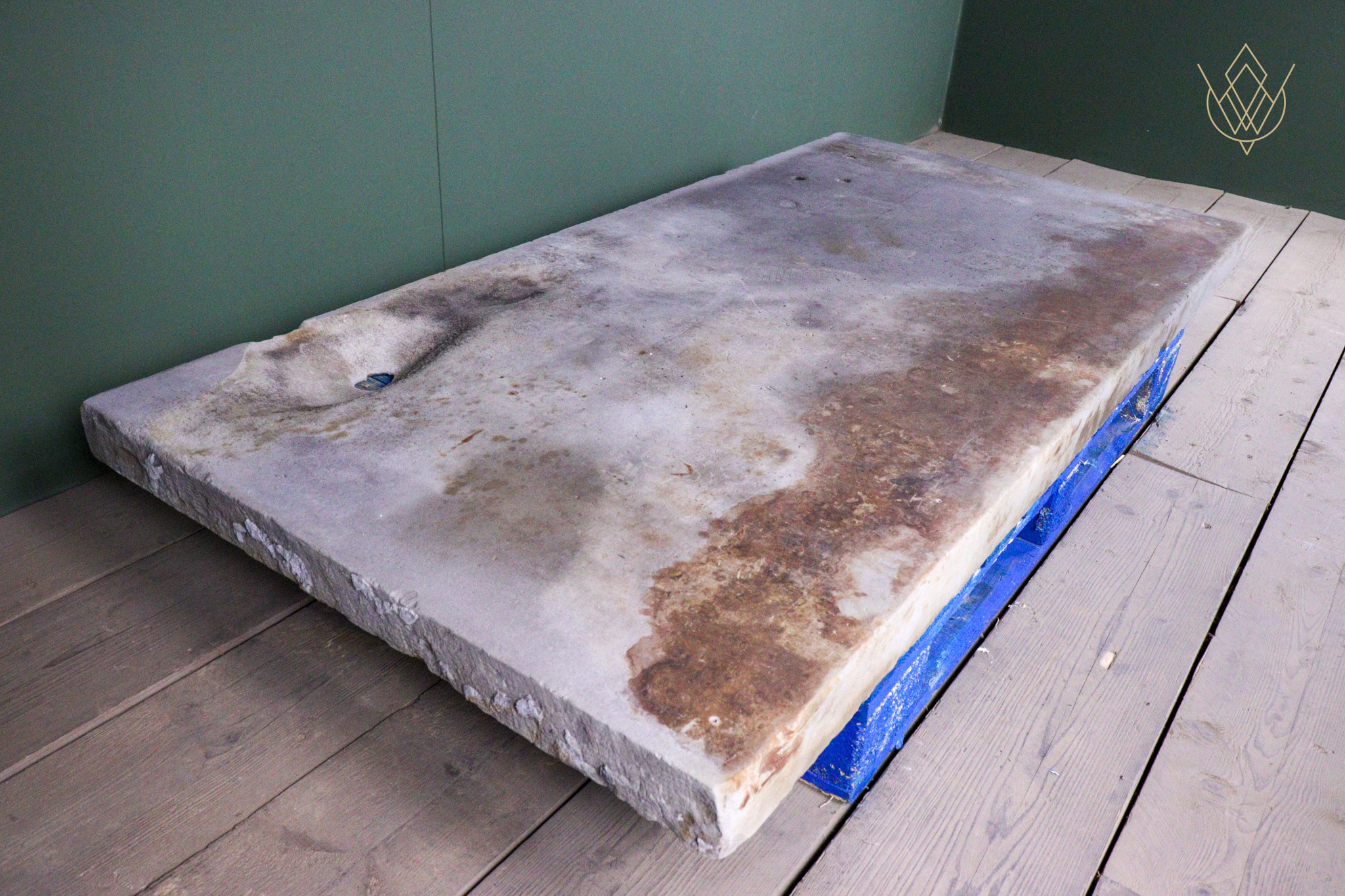 Large York Stone Table Top/Hearth/Step – WM12601