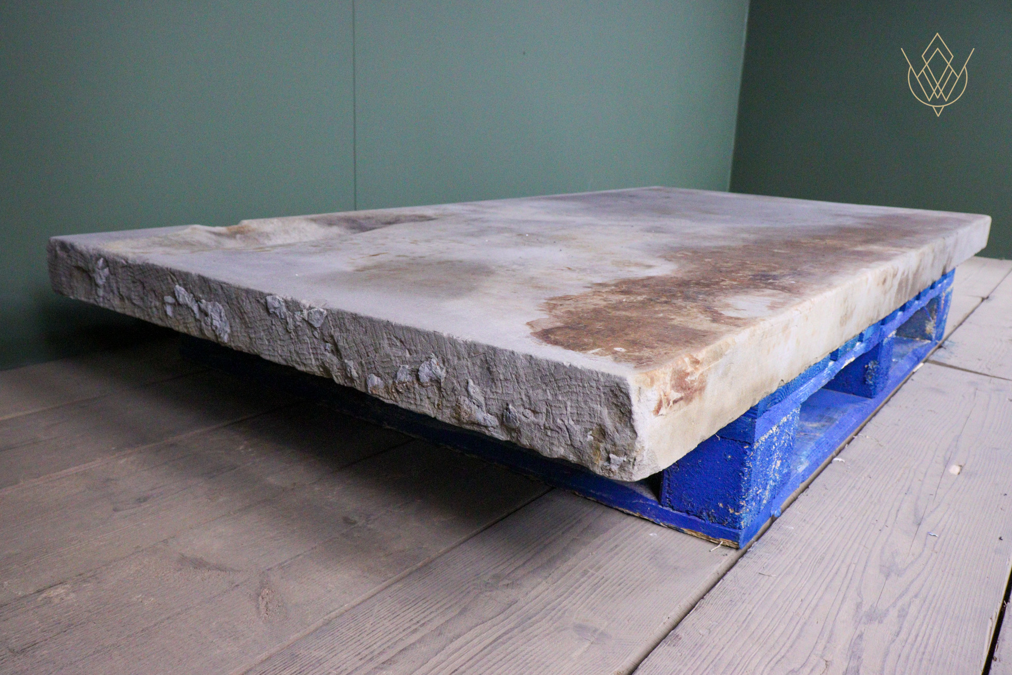 Large York Stone Table Top/Hearth/Step – WM12601 - Image 6