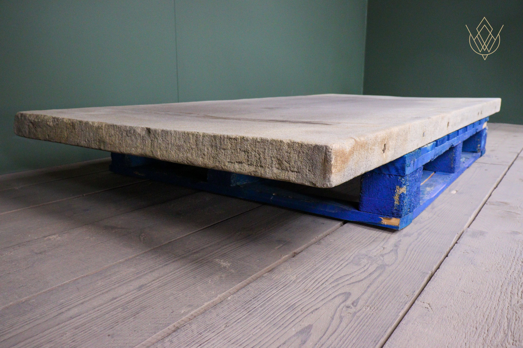 Large York Stone Table Top/Hearth/Step – WM12603 - Image 5