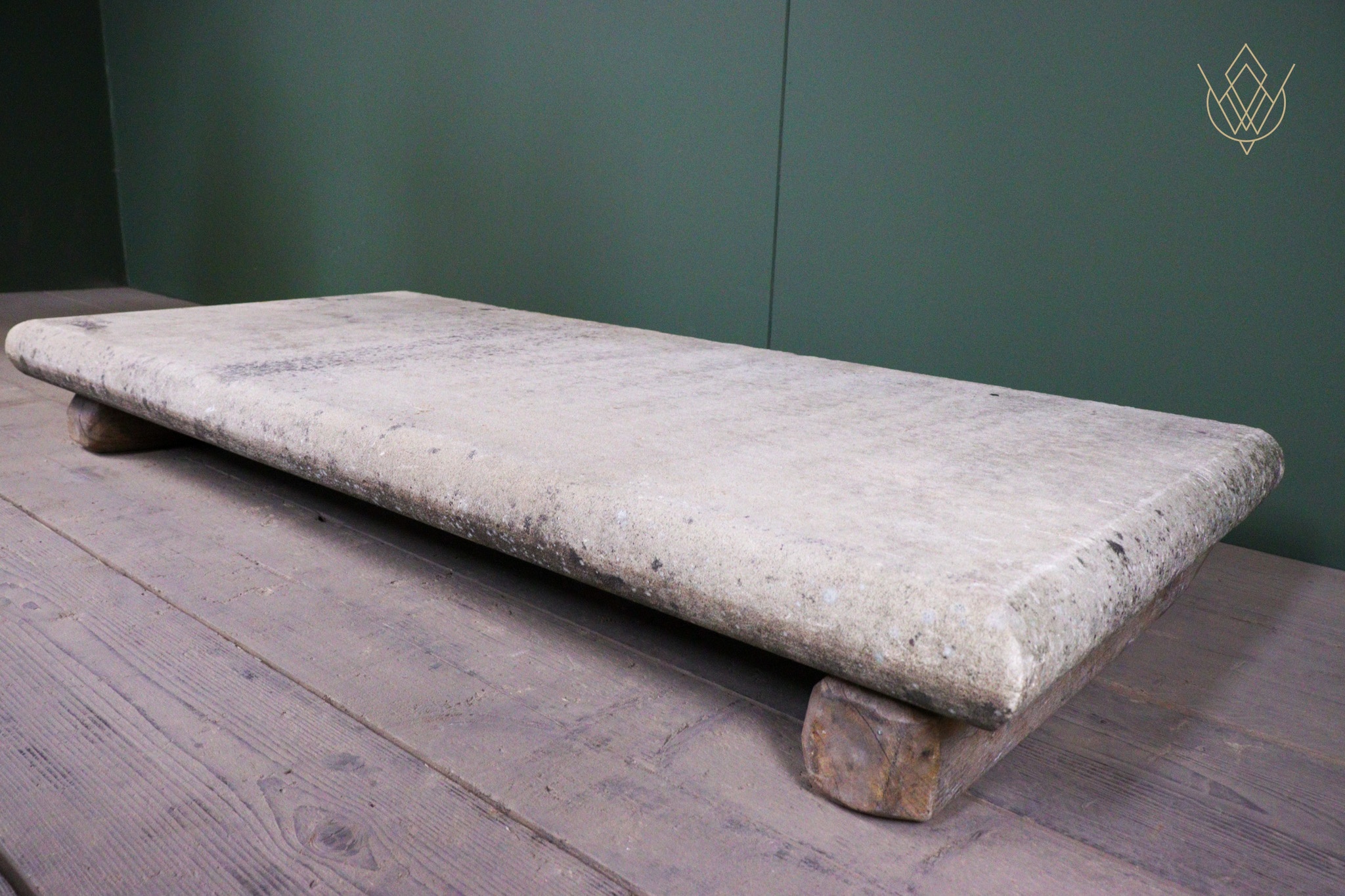 Large York Stone Bull Nosed Entrance Step/Flag - WM12605