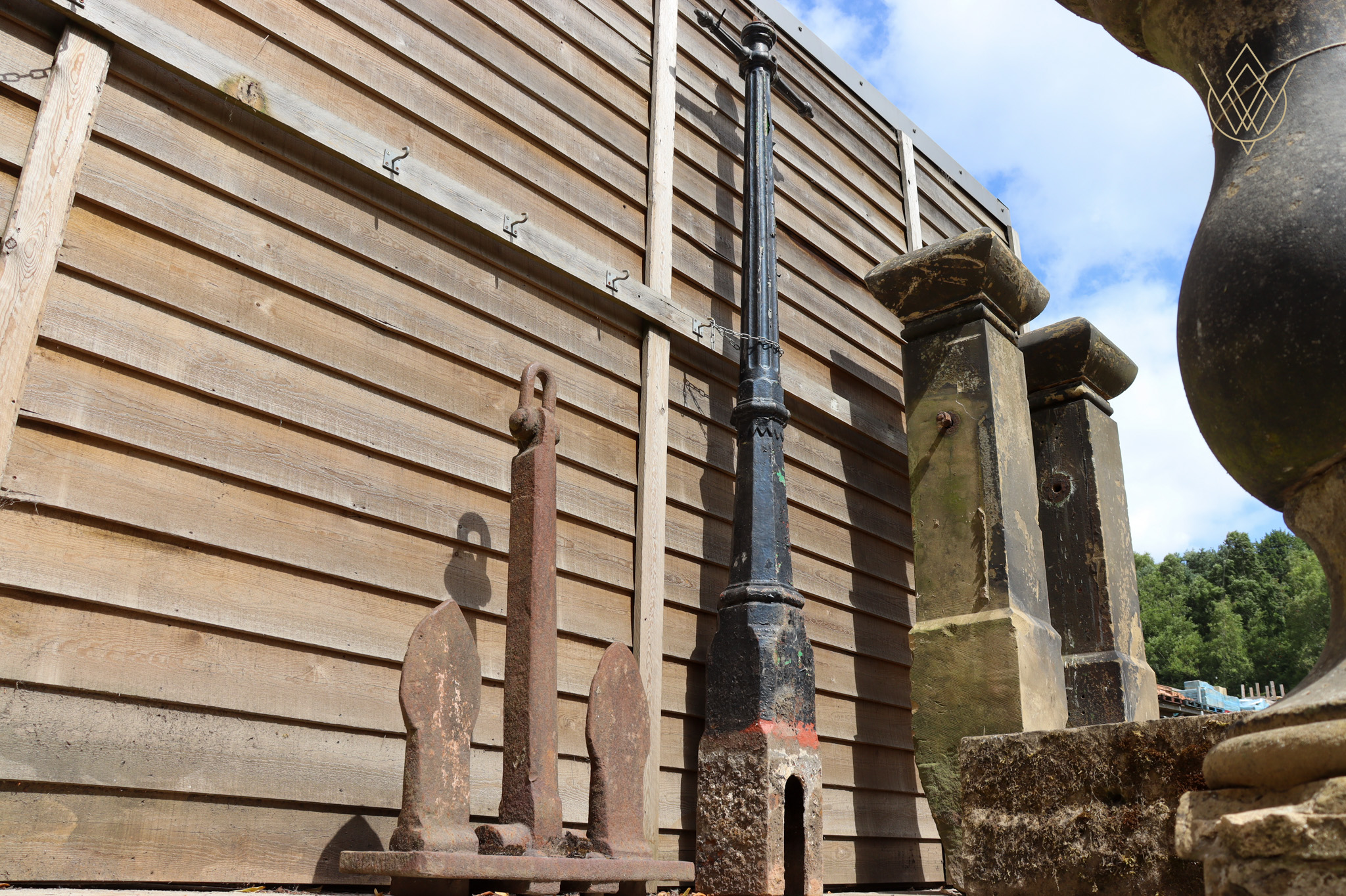 Victorian Cast Iron Lamppost - WM12607 - Image 4