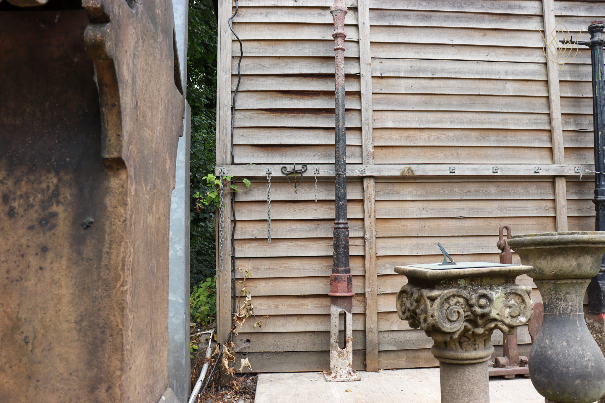 Victorian Cast Iron Lamppost - WM12608