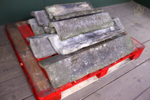 20.3ft - 12" x 4.5" Reclaimed Sandstone Ridge Stone - WM12620