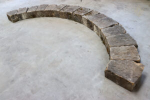 19th Century Sandstone Carved Stone Barn Arch - WM12624