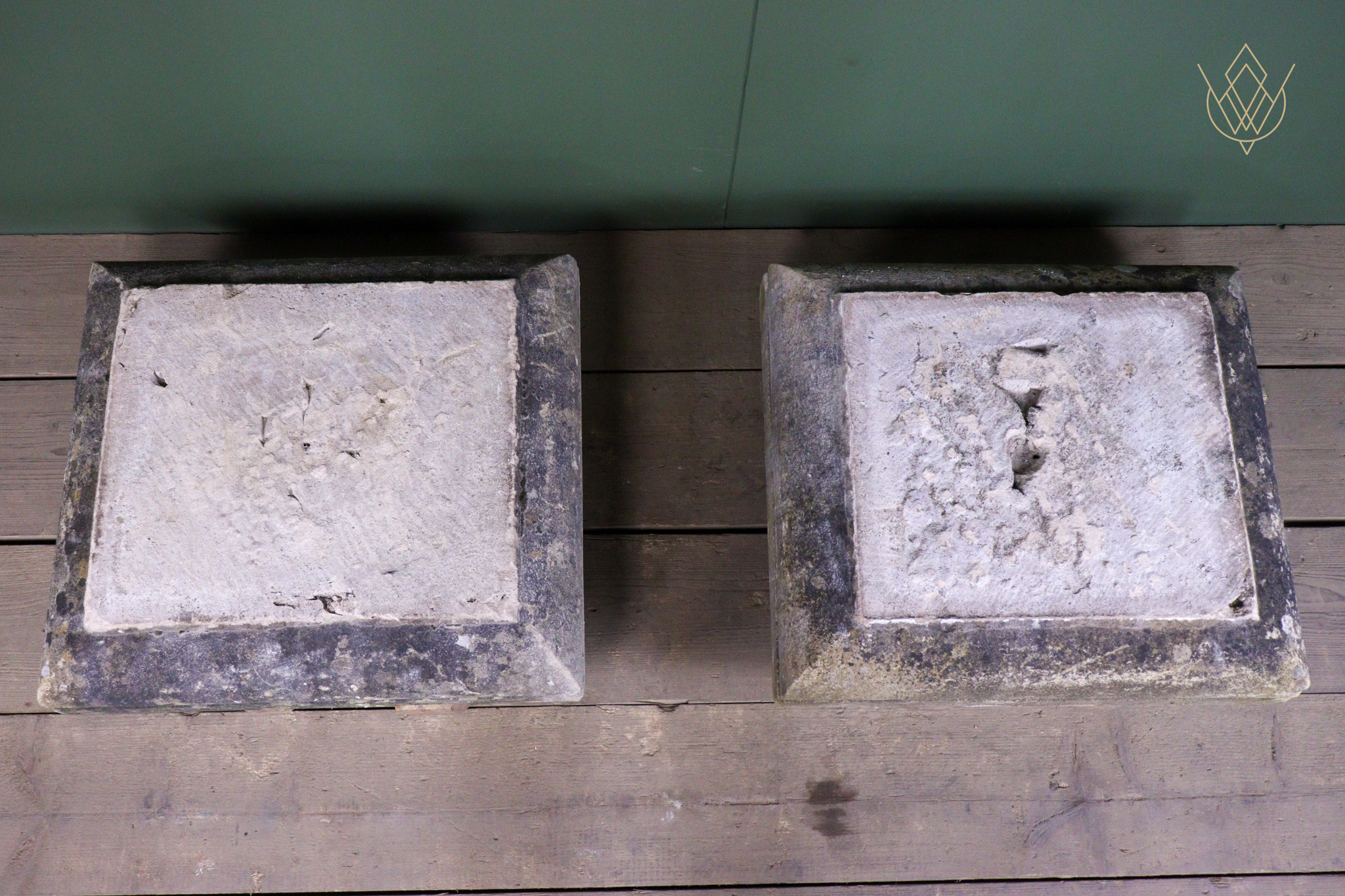 Pair of 19th Century Sandstone Plinths/Stone Pier Caps - WM12633 - Image 8