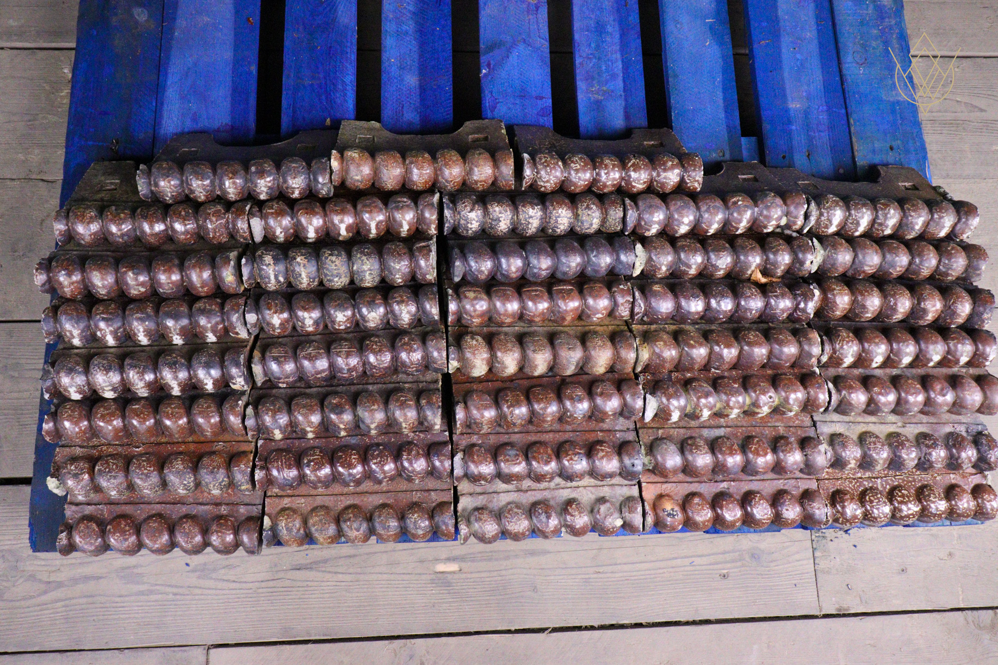 38x Victorian Salt Glazed Terracotta Rope Edging - WM12650 - Image 3