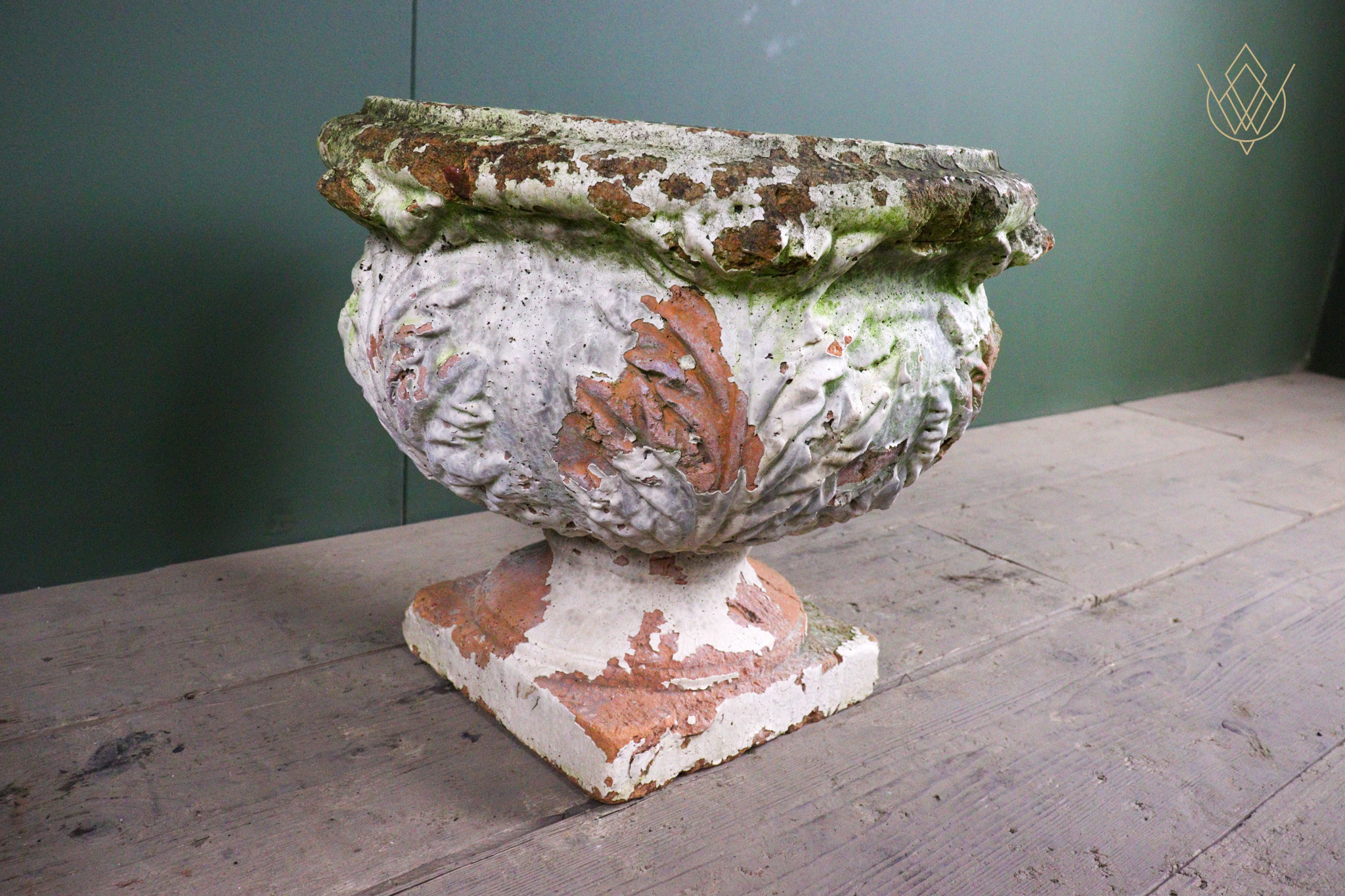 19th Century Distressed Terracotta Urn - WM12659 - Image 6