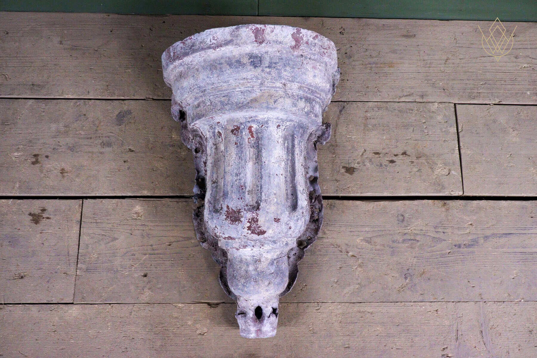 18th Century Lead Wall Mounted Hopper - WM12668 - Image 3