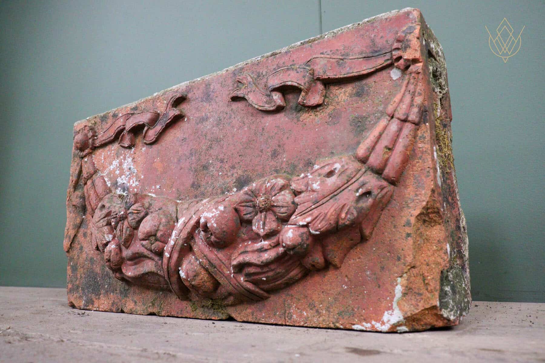 19th Century Terracotta Decorative Plaque/Insert - WM12669 - Image 4