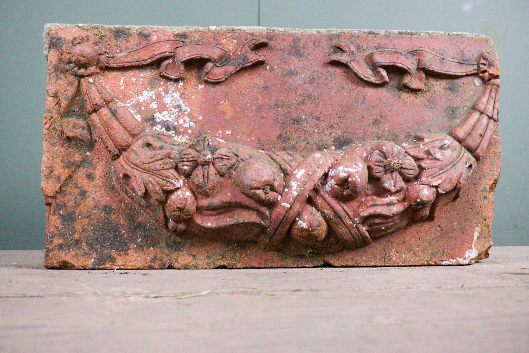 19th Century Terracotta Decorative Plaque/Insert - WM12669 - Image 3